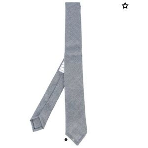 Thom Browne classic grey tie